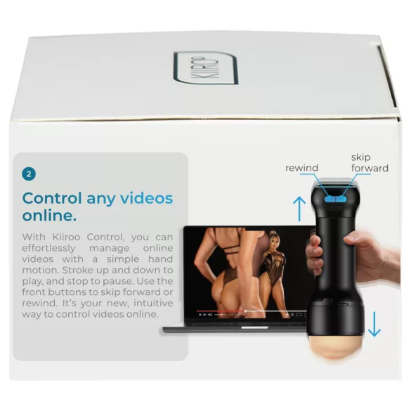 Kiiroo Control - virpantis adapteris (juodas)