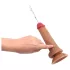 Kiotos Cox Power - vibruojantis šaudantis dildo su nuotolinio valdymo pulteliu (natūralios spalvos)
