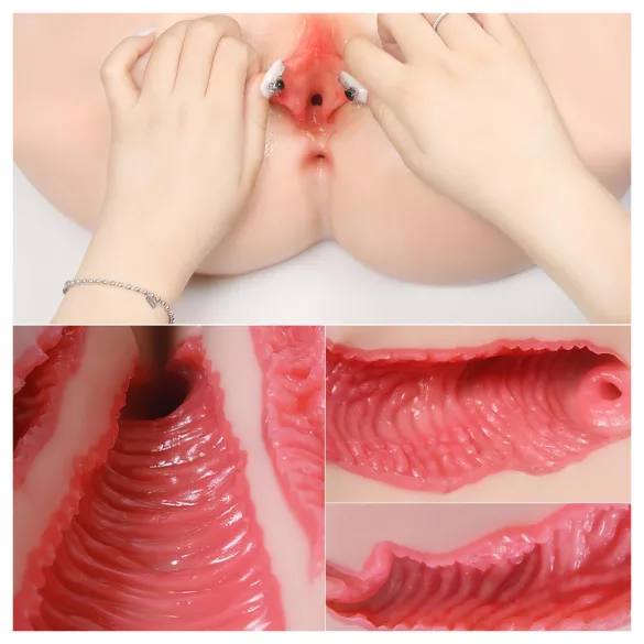 Kokos Vanilla 004 - vyro makšties masturbatorius - natūrali spalva