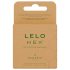 LELO Hex Organic - prabangūs prezervatyvai (3 vnt.)