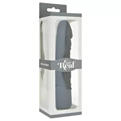   Classic Get Real - vibratorius - realistiškas silikoninis - juodas
