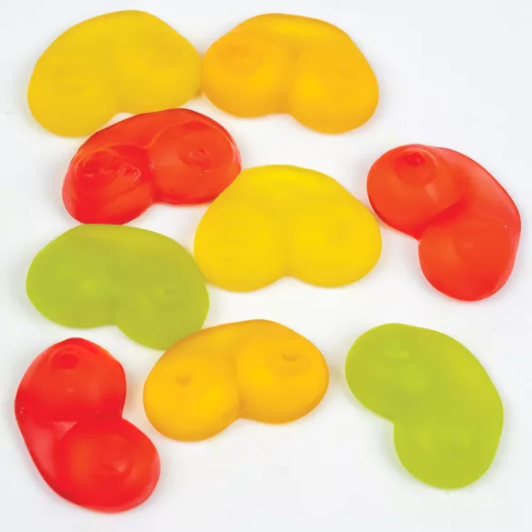 Jelly Boobs - vaisių skonio želė krūtinėlės - 120g