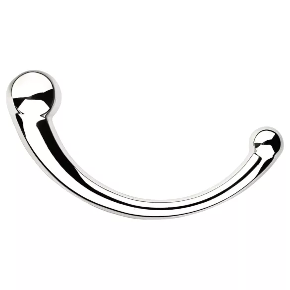 NJOY Pure Wand - analinis kablio formos dildo (sidabrinis)