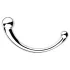 NJOY Pure Wand - analinis kablio formos dildo (sidabrinis)