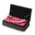 NJOY Pure Wand - analinis kablio formos dildo (sidabrinis)
