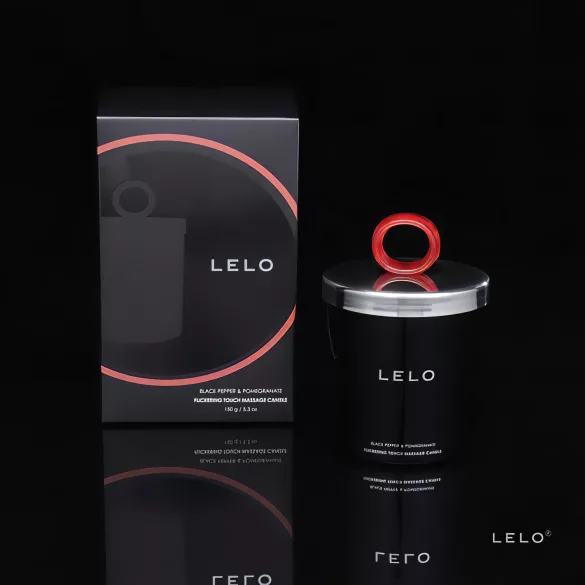LELO - masažo žvakė - granatų ir juodųjų pipirų kvapas - 150g