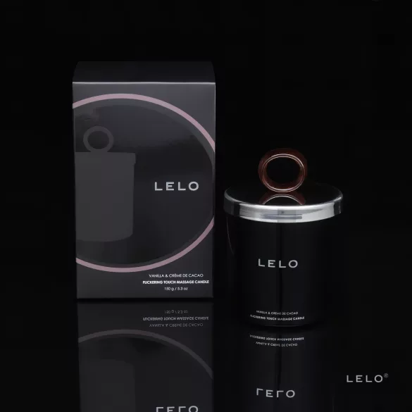 LELO - masažinė žvakė - vanilė ir kakava - 150g