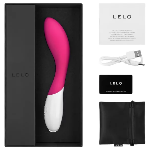 LELO Mona 2 - lenktas vibratorius - rožinis
