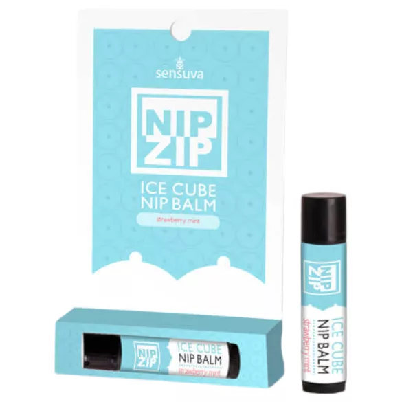 Sensuva Nip Clip - vėsinantis spenelių gelis - braškių ir mėtų (4 g)