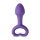 LOVELIFE BY OHMYBOD – EXPLORE – silikoninis analinis dildo (violetinis)