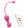 Magic Motion Kegel Master - programėle valdoma vibruojanti geišos (Kegel) rutuliukas (rožinis)
