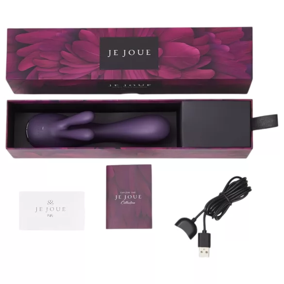 Je Joue Fifi - įkraunamas, vandeniui atsparus klitorio vibr. (violetinis)