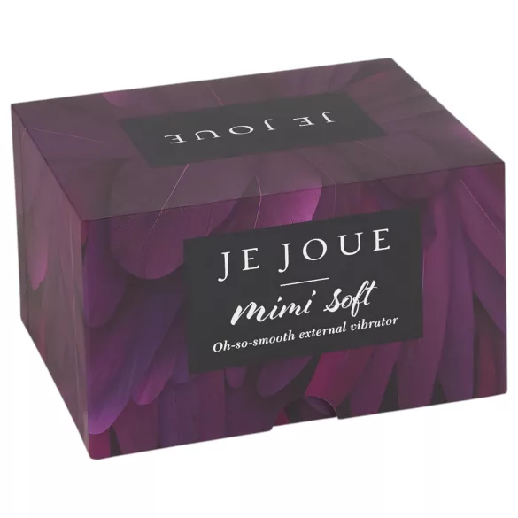 Je Joue Mimi Soft – įkraunamas, vandeniui atsparus klitorio vibratorius (violetinis)
