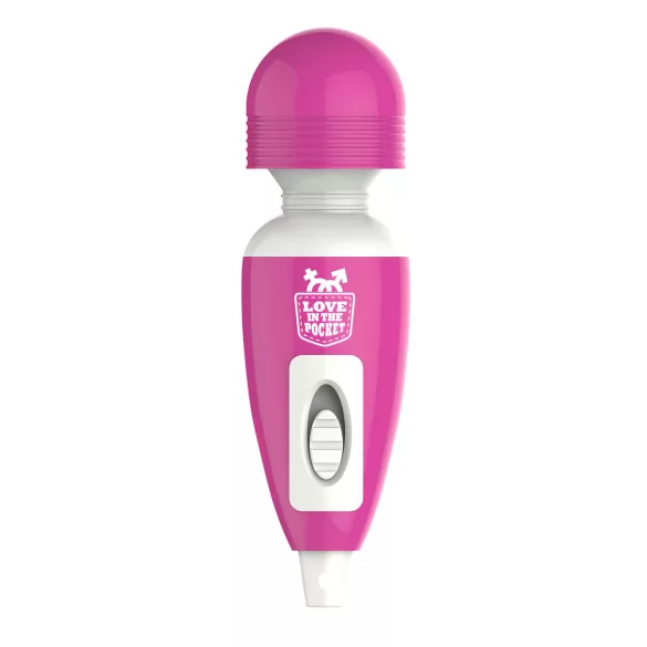 Love Wand - mini vibratorius masažuoklis - rožinis