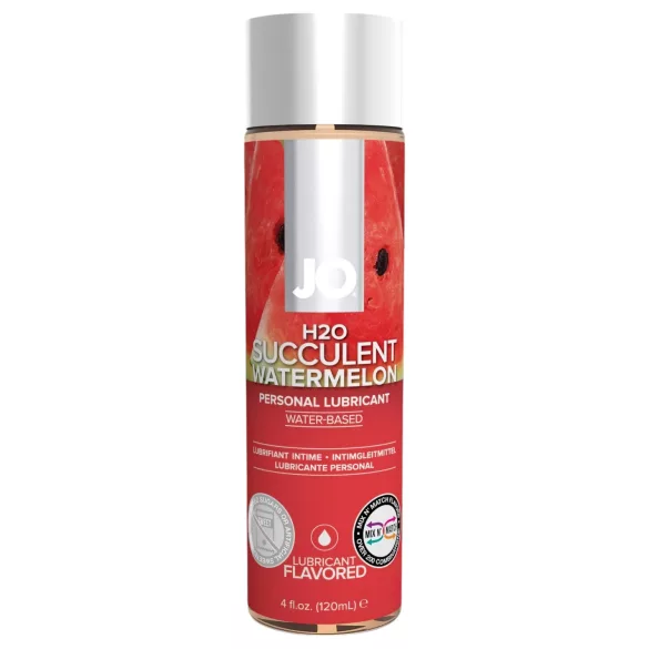 System JO - H2O arbūzų skonio - vandens pagrindo lubrikantas (120 ml)