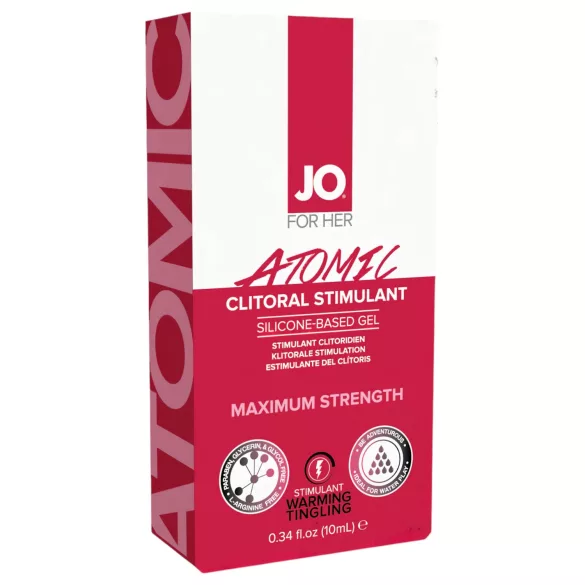 JO ATOMIC - klitorio stimuliuojantis gelis moterims - 10 ml