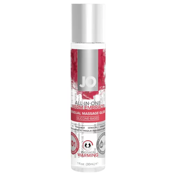 System JO - šildantis lubrikantas ir masažo gelis - 30ml