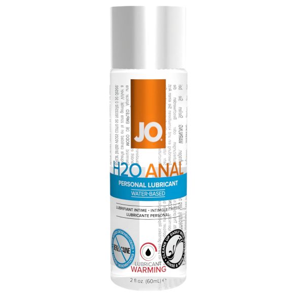 JO H2O - analinis lubrikantas šildantis - vandens pagrindo - 60ml