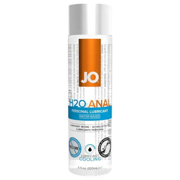 JO H2O Anal Cool - analinis lubrikantas - vėsinantis - vandens pagrindo 120ml