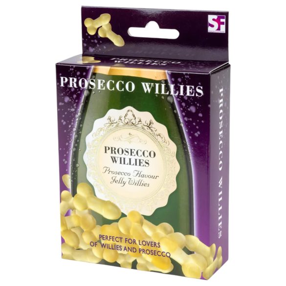 Prosecco Willy's - burbuliukų skonio varpelio formos guminukai (120 g)