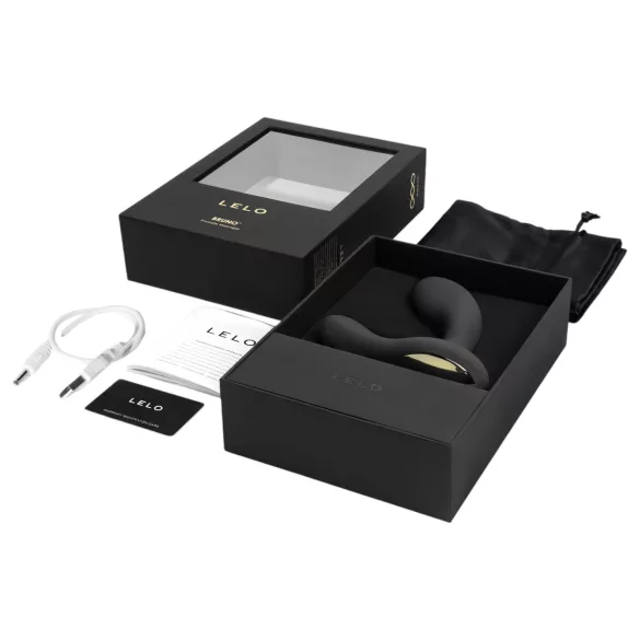 LELO Bruno - prostatos masažuoklis dviem varikliais - juodas