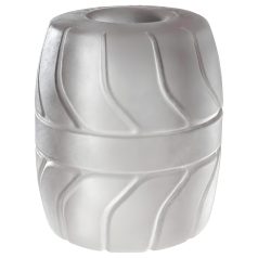   SilaSkin - penio ir sėklidžių žiedas - tampus silikonas - baltas