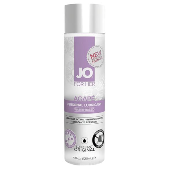 System JO Agape - jautrus vandens pagrindo lubrikantas (120 ml)