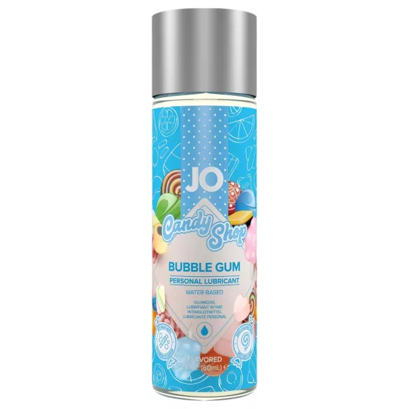 JO Candy Shop Bubble Gum - vandens pagrindo lubrikantas - 60 ml