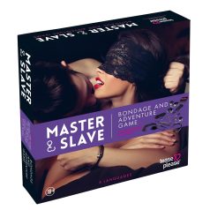   Master & Slave - surišimo žaidimų rinkinys (violetinė-juoda)