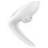 Satisfyer Pro 4 Couples - porų vibratorius su oro bangomis (baltas)