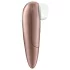 Satisfyer 1 Number One - klitorio stimuliatorius su oro bangomis - ruda