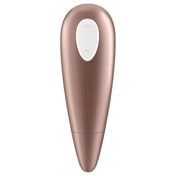 Satisfyer 1 Number One - klitorio stimuliatorius su oro bangomis - ruda