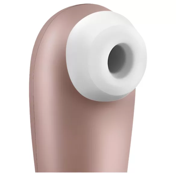 Satisfyer 1 Number One - klitorio stimuliatorius su oro bangomis - ruda