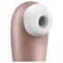 Satisfyer 1 Number One - klitorio stimuliatorius su oro bangomis - ruda