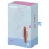 Satisfyer 1 Number One - klitorio stimuliatorius su oro bangomis - ruda