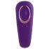 Satisfyer Double Classic - atsparus vandeniui, įkraunamas porų vibratorius (violetinis)