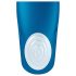 Satisfyer Double Whale - 2 varikliai porų vibratorius (mėlynas)