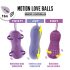 FEELZTOYS Foxy - vandeniui atsparus vibruojantis kiaušinis (violetinis)