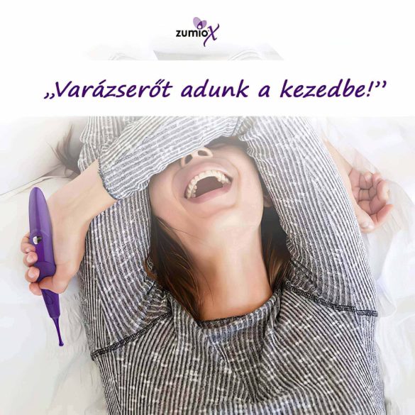 Zumio Soft - klitorio vibratorius - įkraunamas - violetinis