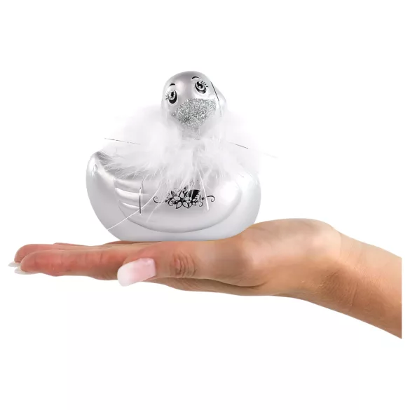My Duckie Paris 2.0 - klitorio vibratorius - sidabrinis
