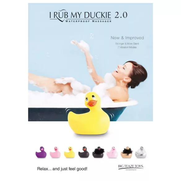 My Duckie Paris 2.0 - klitorio vibratorius - sidabrinis