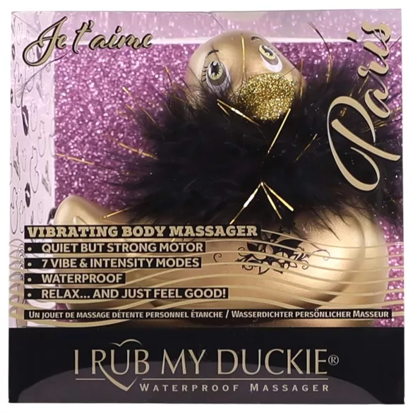 My Duckie Paris 2.0 - klitorio vibratorius (auksinis)