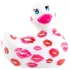 My Duckie Romance 2.0 - vandeniui atsparus klitorio vibratorius (baltai rožinis)