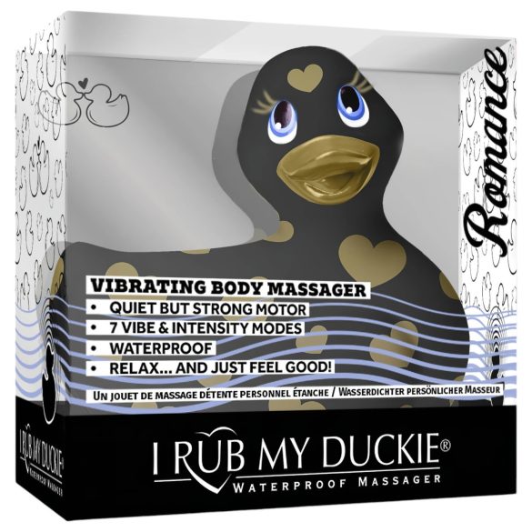 My Duckie Romance 2.0 - klitorio vibratorius - juodas auksinis