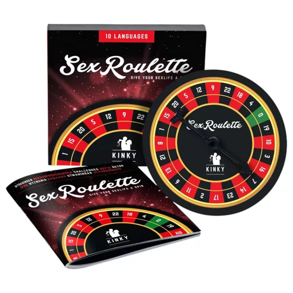 Sex Roulette Kinky - erotinis žaidimas poroms - 10 kalbų
