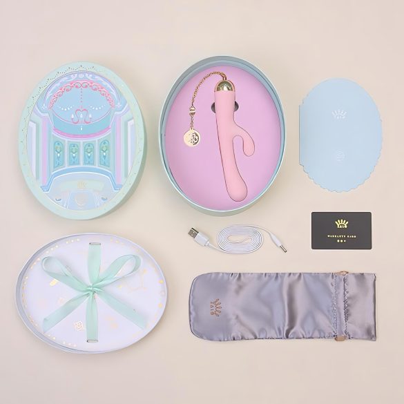 ZALO Ichigo Rabbit - prabangus išmanusis vibratorius (rožinis)