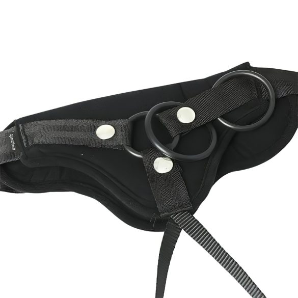 Sportsheets Plus Size - apatiniai su prisegamu mechanizmu (juodi)