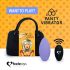 FEELZTOYS Panty - įkraunamas, belaidis klitorio vibratorius (violetinis)