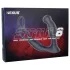 Nexus Simul8 - vibruojantis penio žiedas su analiniu dildo - juodas