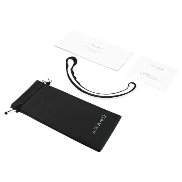 Le Wand - dvigubas dildo - nerūdijantis plienas - sidabrinis